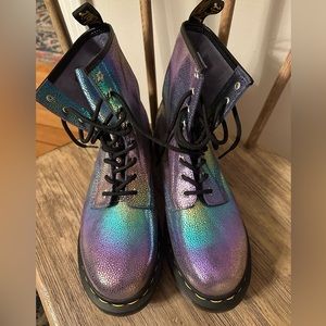 Rainbow Dr.  Martens 1460 Womens Size 10